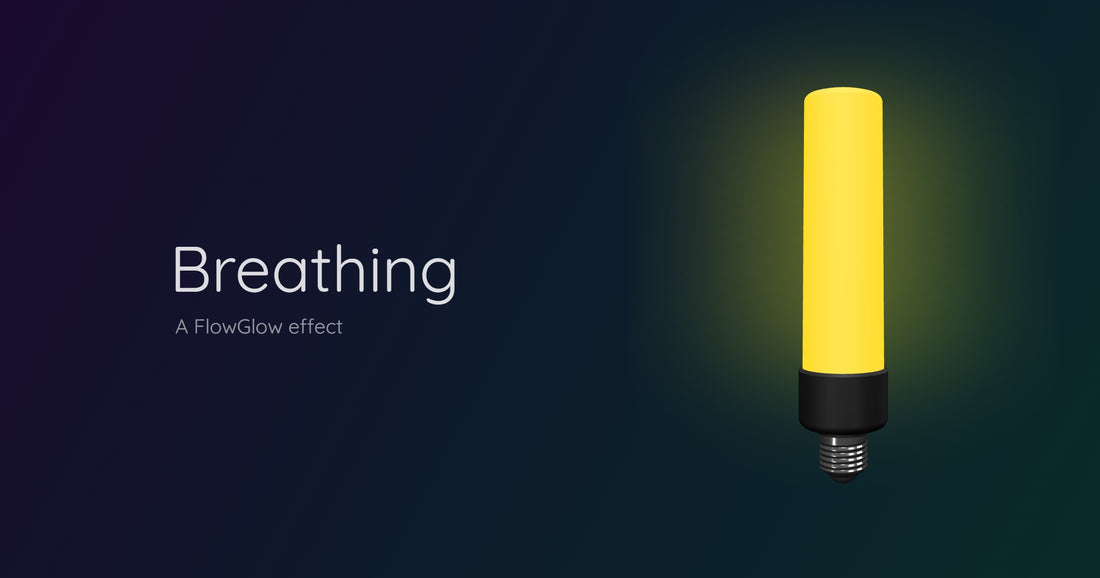 FlowGlow mit Breathing Effekt — sanfter Sonnenaufgang als Lichtwecker