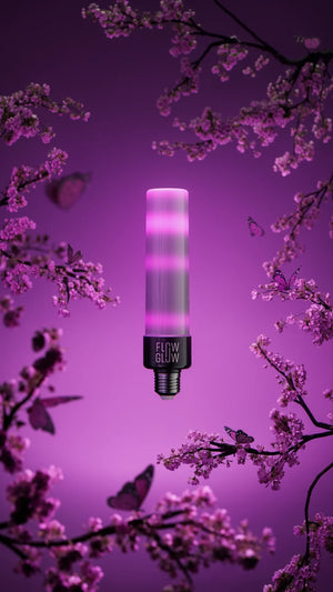 FlowGlow Effect Lamp with bioluminescent light effect – E27 LED mood lamp